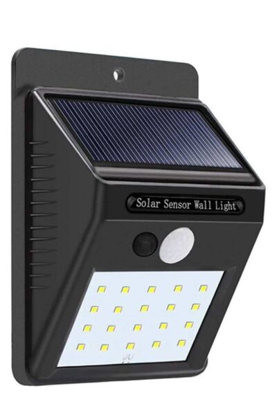 Solar Dekoratif Lambası Sensörlü Led Işık Bahçe Aydınlatma Yeni Nesil - Lisinya