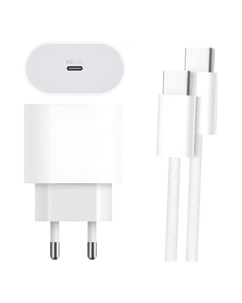35W Güçlü USB-C Şarj Aleti Type-C Kablo Dahil - Lisinya
