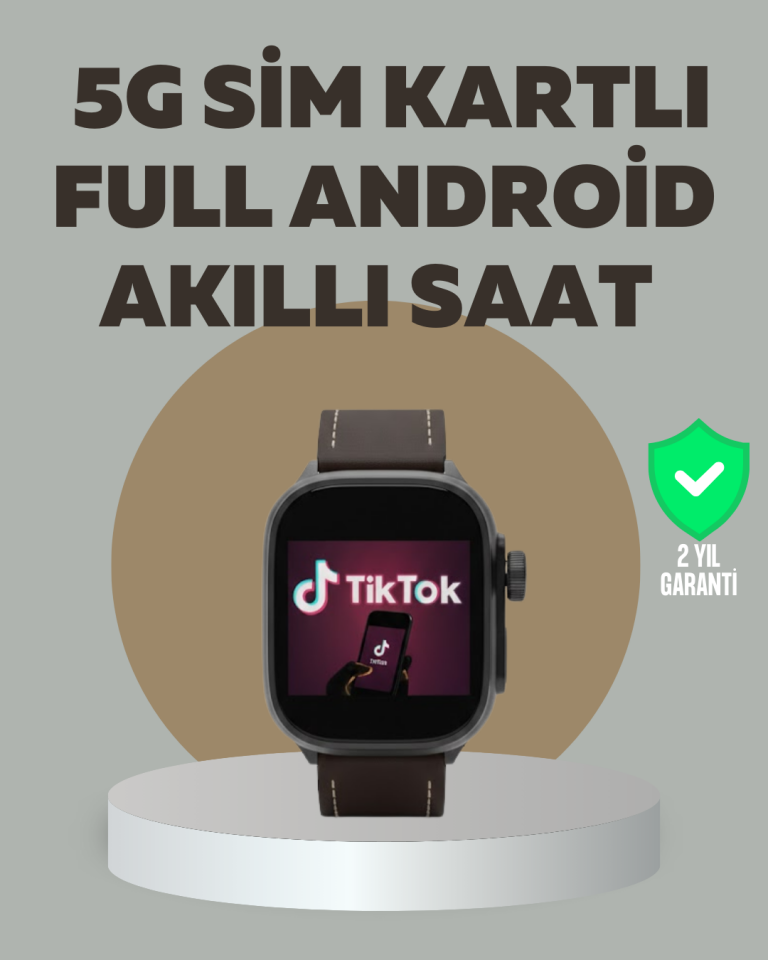 Android Akıllı Saat 5G Destekli Uygulama İndirme - Lisinya
