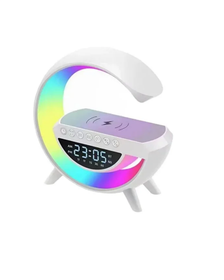 RGB Tasarımlı Bluetooth Hoparlör USB FM AUX Girişli - Lisinya