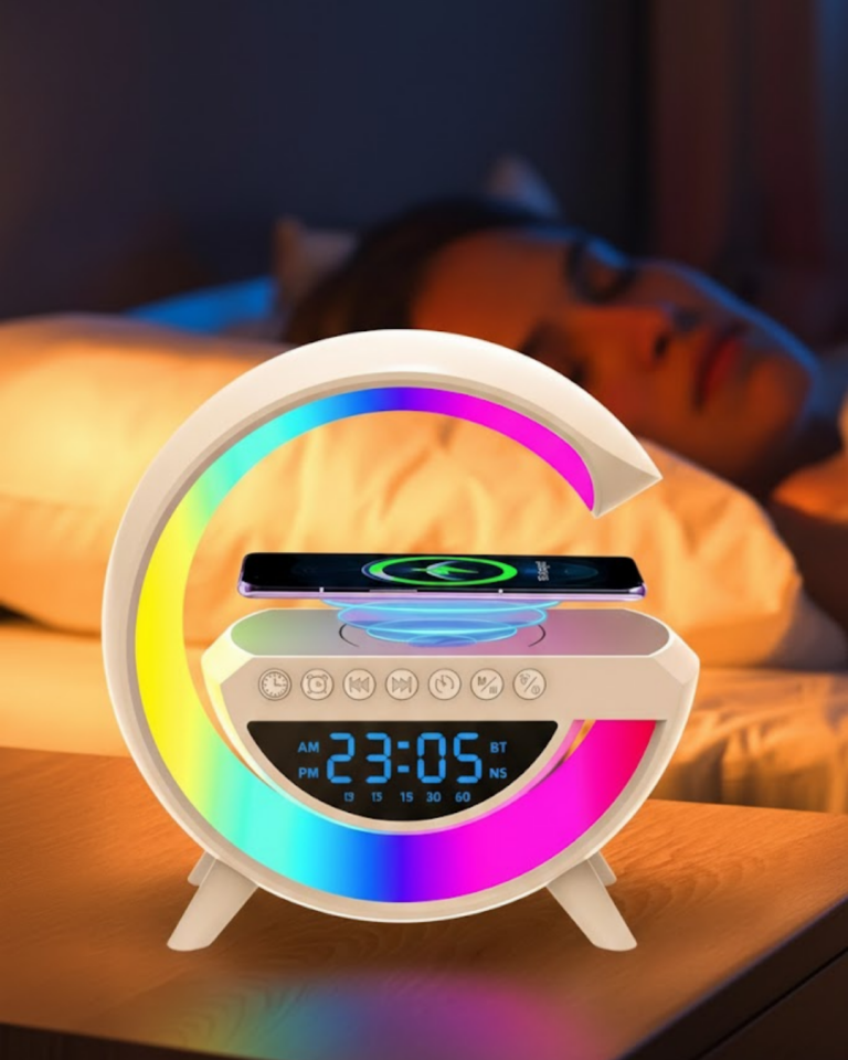 RGB Işıklı Kablosuz Hoparlör Bluetooth USB FM TF Kart Destekli - Lisinya