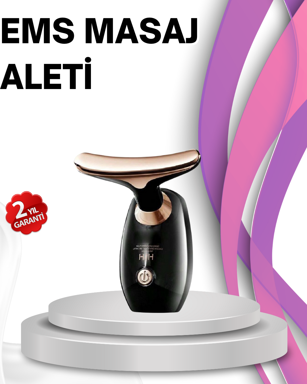 Serum Emilimini Artıran Yüz Masaj Cihazı - Lisinya