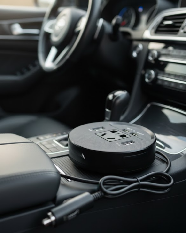 Araç İçi Power Inverter Çoklu USB Girişli Hızlı ve Güvenli Şarj - Lisinya