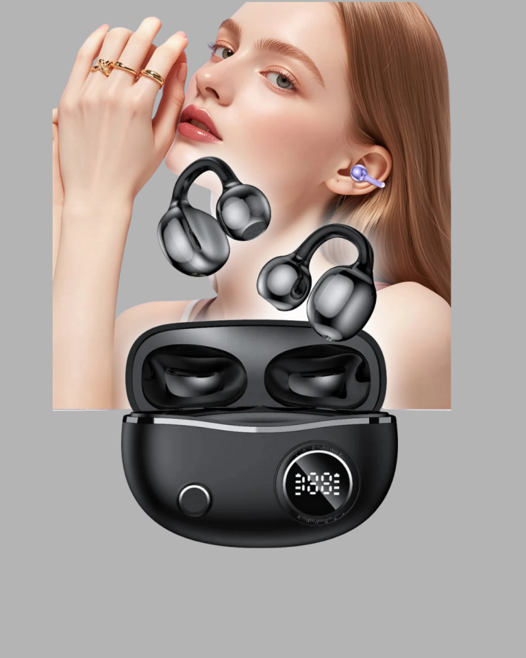Kablosuz Açık Kulak Kulaklık Bluetooth 5.4 Type-C Hızlı Şarj 30 Saat - Lisinya