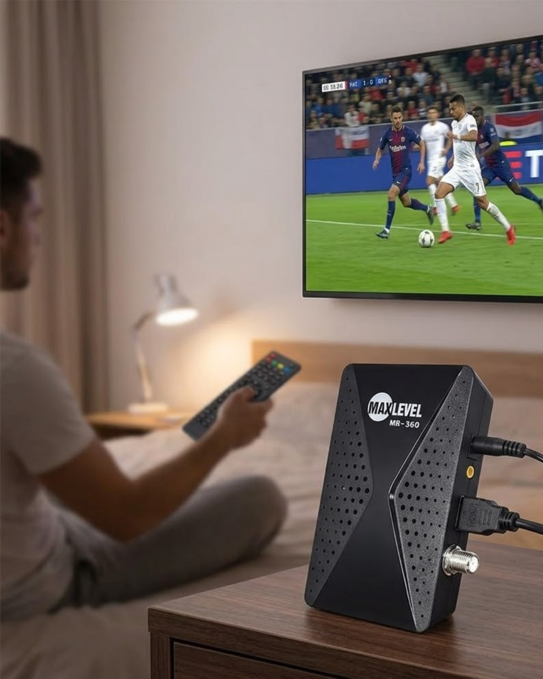 HDMI USB Girişli HD Uydu Alıcısı Kablosuz İnternet Destekli - Lisinya