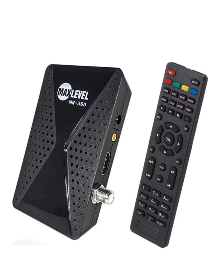 YamanHobi 1080P Full HD Uydu Alıcısı DVB-S2 HDMI AV WiFi Destekli Siyah