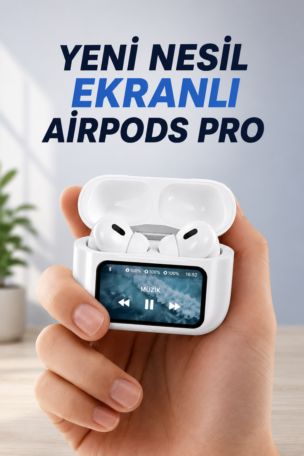 Bluetooth Kulaklık Kulakiçi Güçlü Ses Kaliteli Sesli Asistan - Lisinya