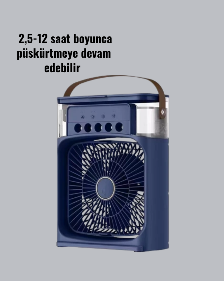 Enerji Tasarruflu Sessiz Çalışan Taşınabilir Soğutma Fanı - Lisinya
