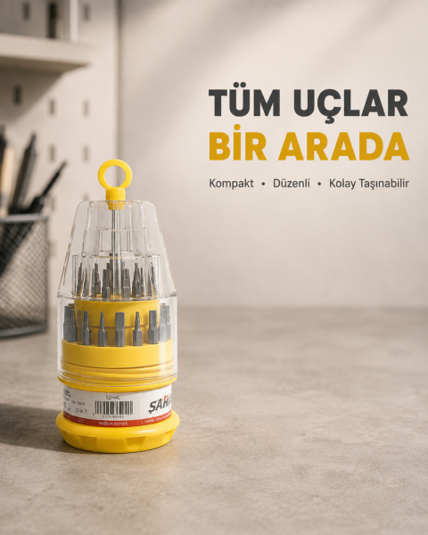 Çok Fonksiyonlu Tornavida Seti Telefon ve Bilgisayar Uyumlu - Lisinya