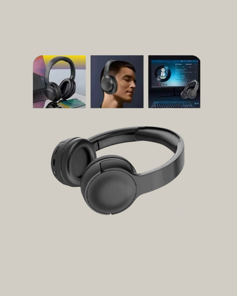 Geniş Frekans Aralıklı Bluetooth Kulak Üstü Kulaklık - Lisinya