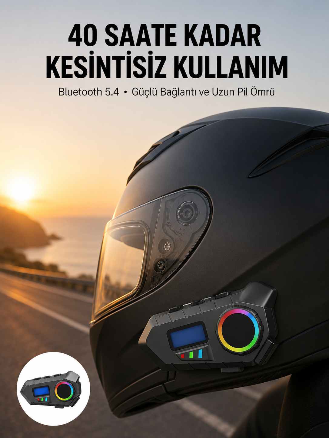 Bluetooth 5.4 Kablosuz Hoparlör IP65 Su Geçirmez ve 40 Saat Uzun Pil Ömürlü - Lisinya