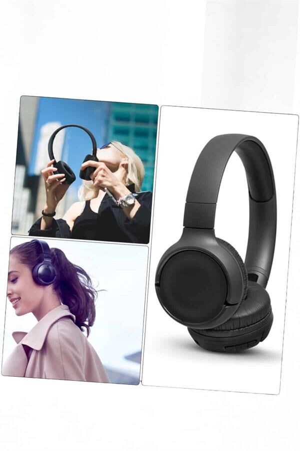 Kulak Üstü Kablosuz Bluetooth Kulaklık Gürültü Önleyici Ayarlanabilir - Lisinya