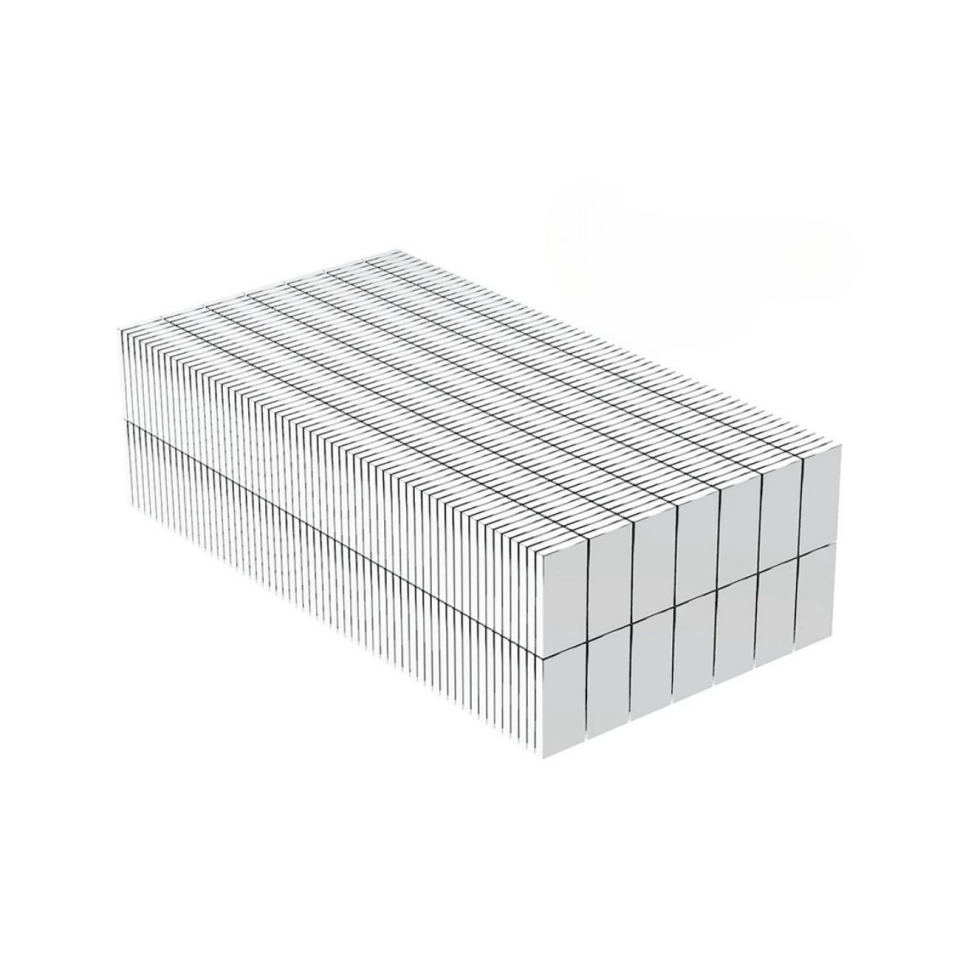 5 Adet 15x10x1.5 mm Köşeli Neodyum Mıknatıs N35 Magnet Dayanıklı Nikel Kaplama ( Lisinya )