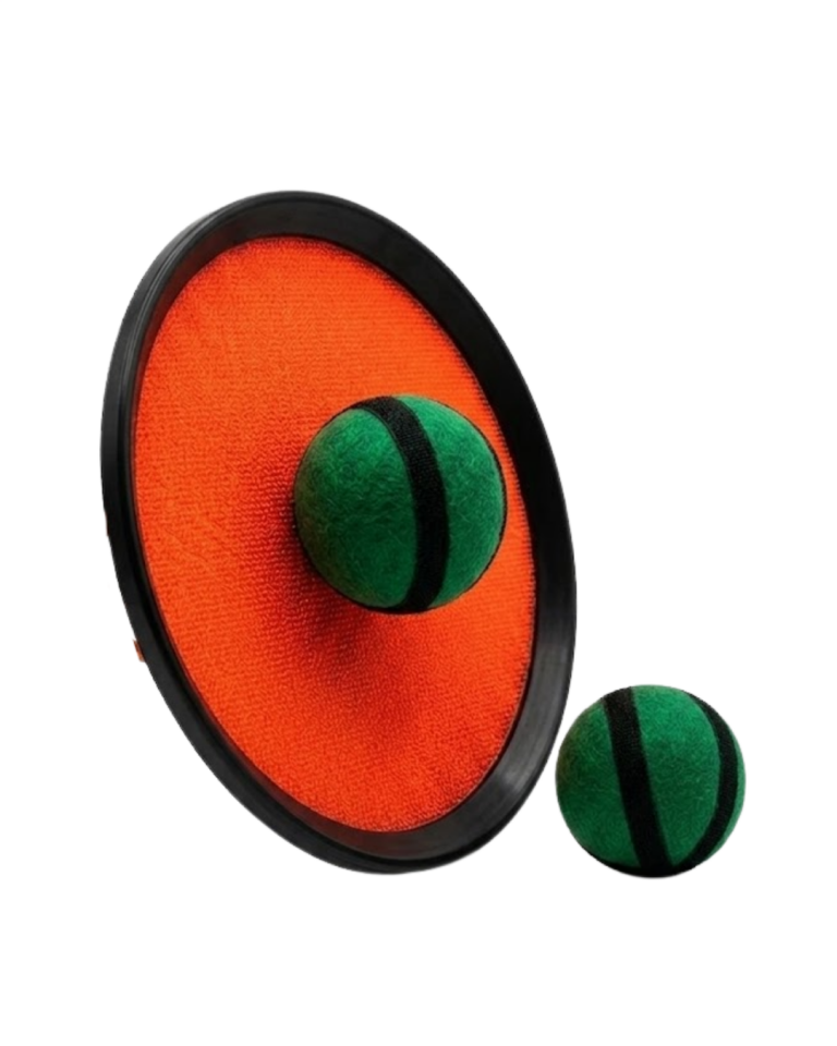 Bahçe Oyuncağı Velcro Top Yakalama Seti İki Kişilik Eğlence Oyunu - Lisinya