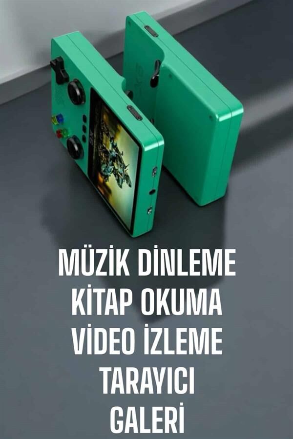 Çocuklara Özel 666 Oyunlu X6 Atari Video İzleme ve Müzik Dinleme - Lisinya