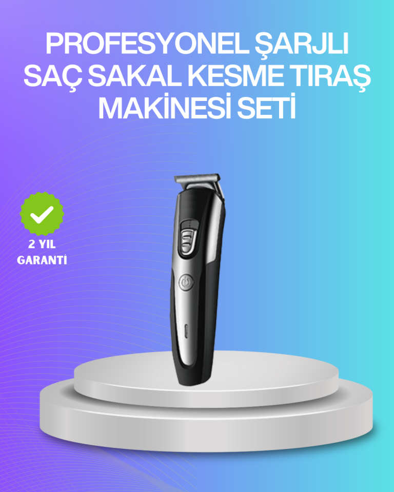Kablosuz Saç Sakal Kesme Makinesi Kuaför Tipi Hassas Kesim - Lisinya