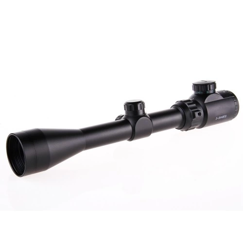 3-9x40  Zoomlu Çıft Işıklı Av Tüfeği Dürbünü  Montaj Kelepçeli ( Lisinya )