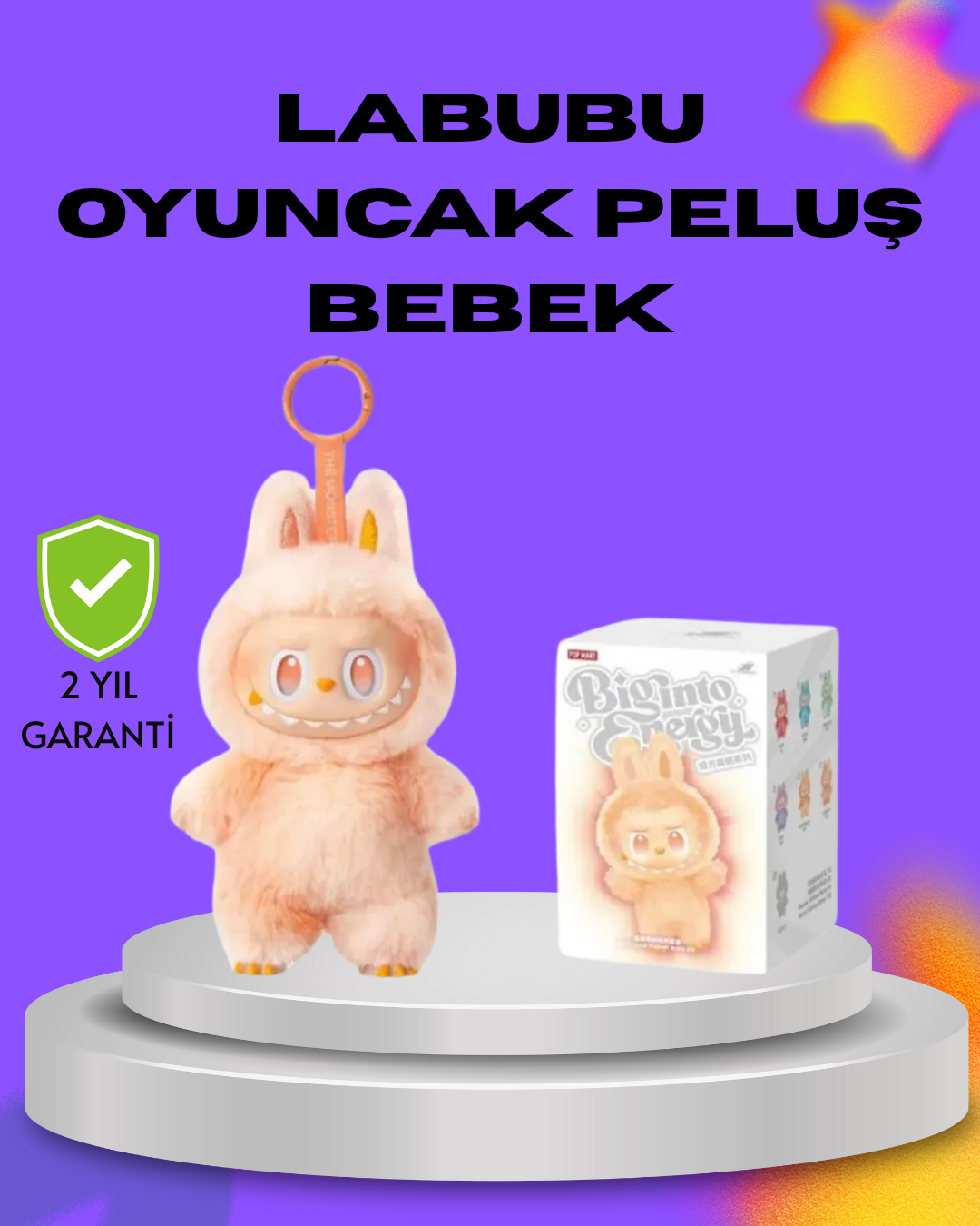 Koleksiyonluk Labubu Figür – Kaliteli Peluş Malzeme Yeni Seri - Lisinya