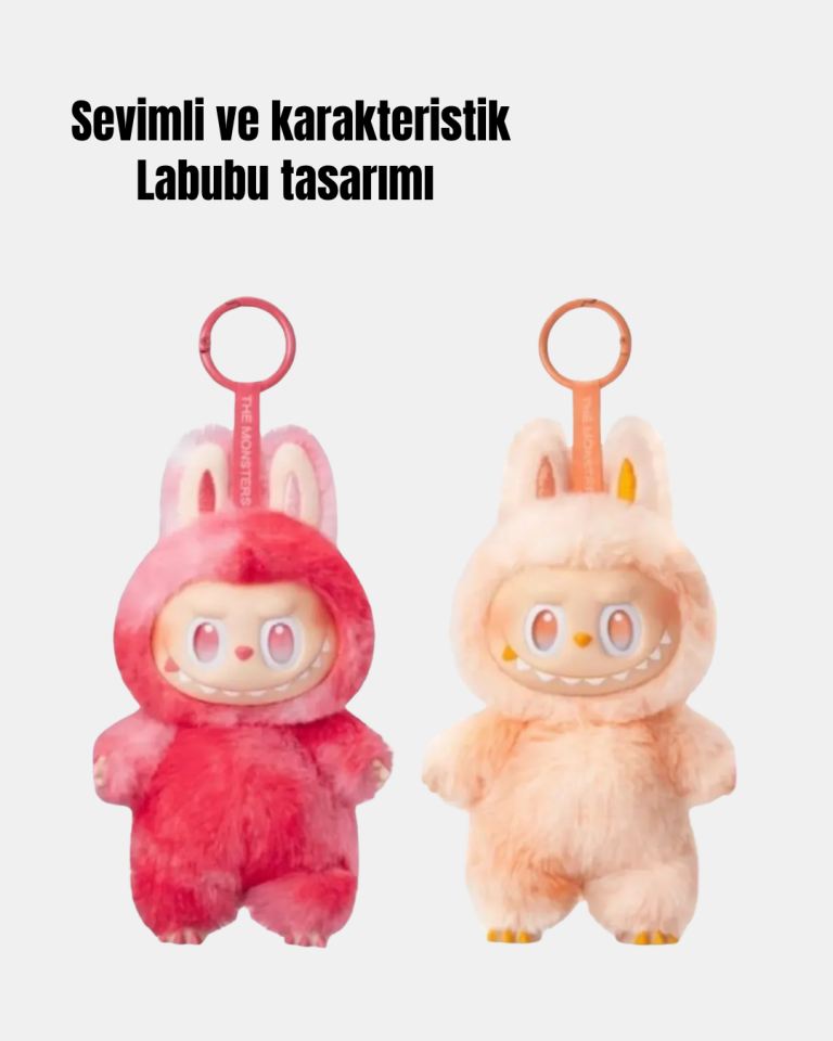 Yumuşak Dolgulu Labubu Karakter Peluş Oyuncak - Lisinya