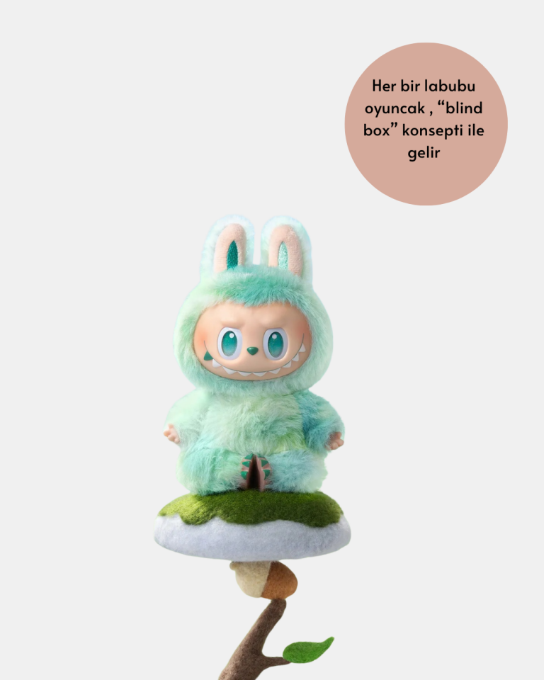 Yumuşak Dolgulu Labubu Karakter Peluş Oyuncak - Lisinya