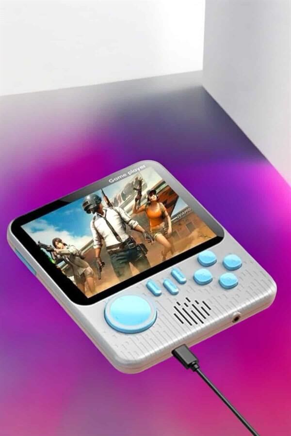 El Atarisi 3.5 inç Ekran Çift Konsol 666 Adet Retro Oyun Gamepad - Lisinya