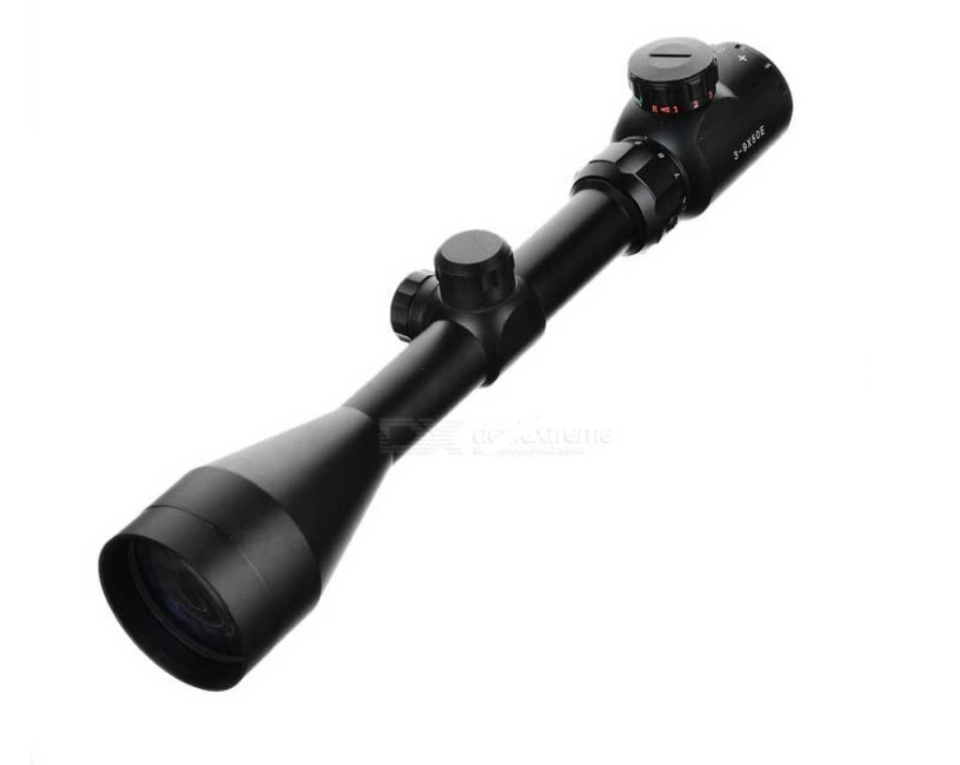 3-9x50eg Yüksek Kaliteli çıft ışık Kırmızı,yeşil Kaynaklı Avcılık Süfer  Dürbün ( Lisinya )