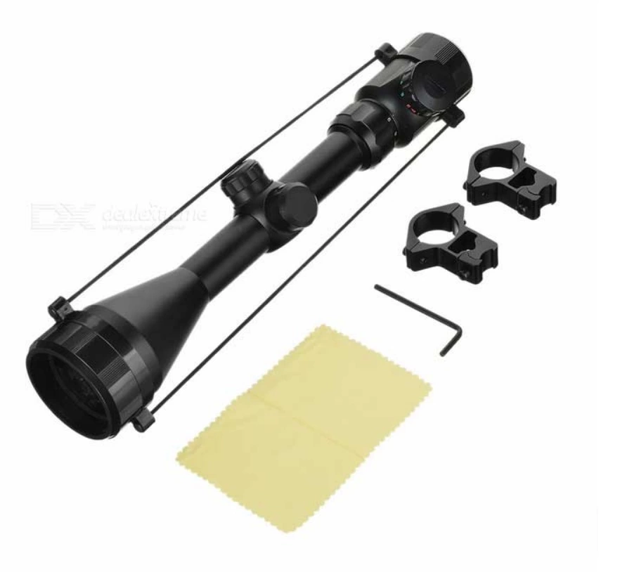 3-9x50eg Yüksek Kaliteli çıft ışık Kırmızı,yeşil Kaynaklı Avcılık Süfer  Dürbün ( Lisinya )