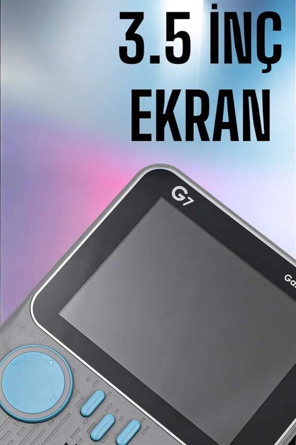 Mini Atari El Atarisi 3.5 inç Ekran Çift Konsol 666 Adet Retro Oyun Gameboy El Atarisi - Lisinya