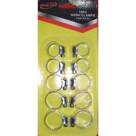10 Değişik Kelepçe Seti Clamp Set ( Lisinya )