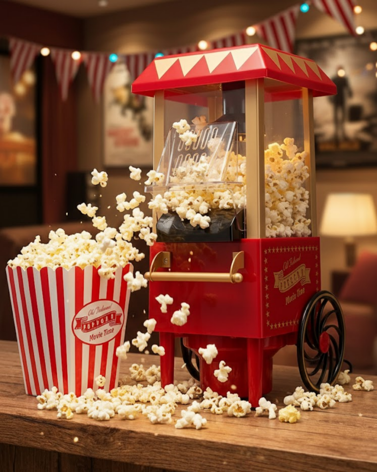 Sıcak Hava Teknolojili Yapışmaz Popcorn Makinesi - Lisinya