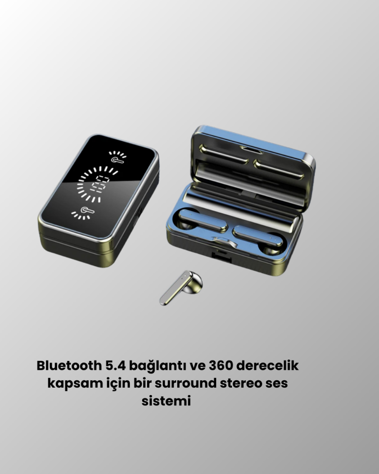 Bluetooth 5.1 Destekli  bluetooth kulaklık – ANC ve Stereo Sesli - Lisinya