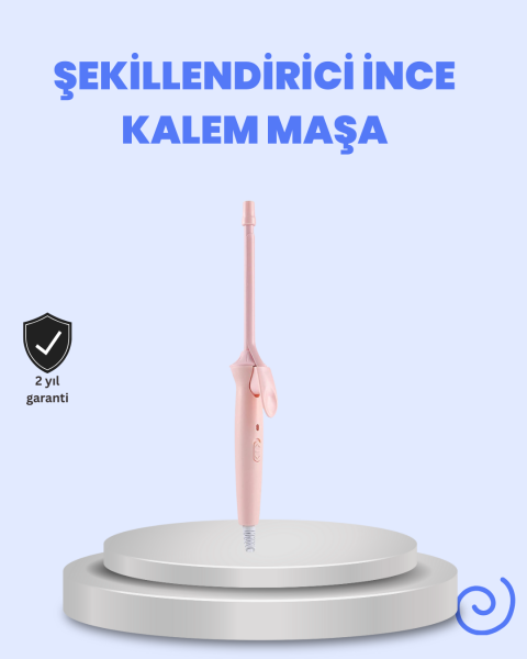 Seramik Kaplamalı İnce Saç Maşası 130°C Sabit Isı