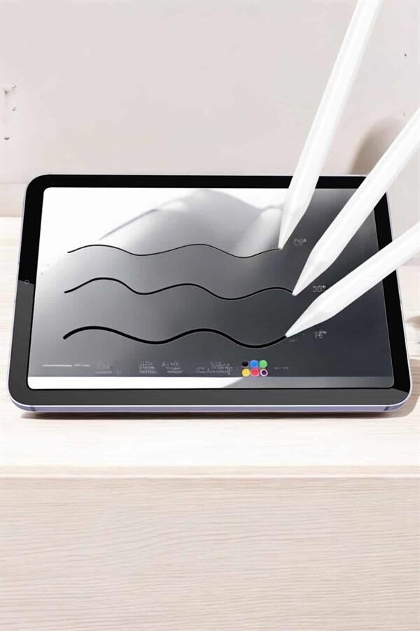 Tablet Kalemi iOS Android Windows Uyumlu Yedek Uçlu Universal Çizim Kalemi - Lisinya