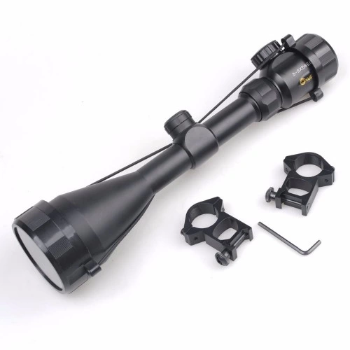 3-9x56eg  Dürbünü çift Işık Kırmızı,yeşil Kaynaklı Zoomlu ( Lisinya )