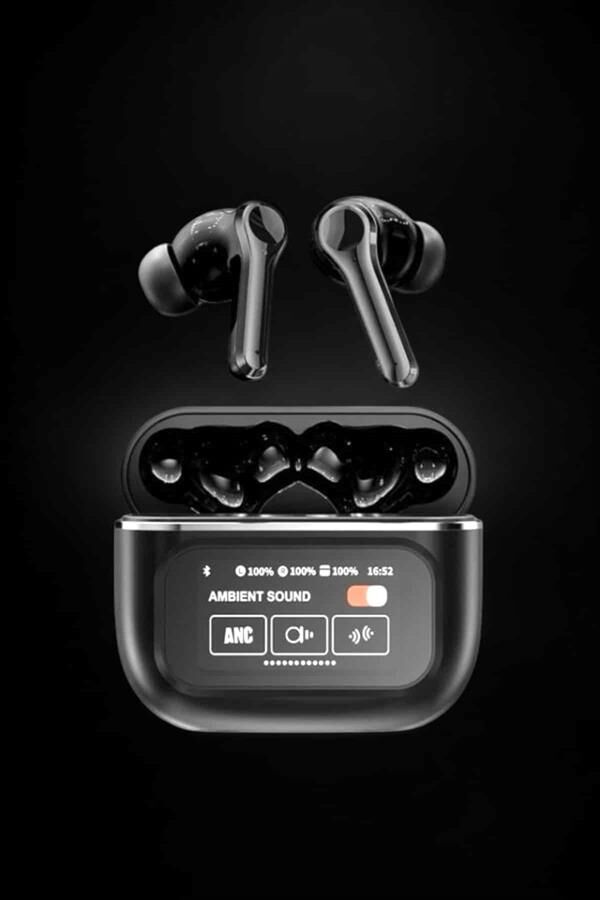 Yeni Nesil Bluetooth Kulaklık Ekranlı Yüksek Ses Kaliteli Uzun Şarj Süreli - Lisinya