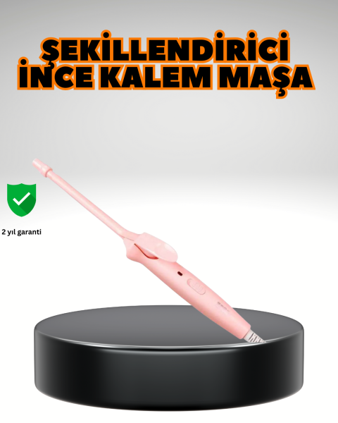 Yanma Önleyici Uçlu Profesyonel Saç Bukle Maşası