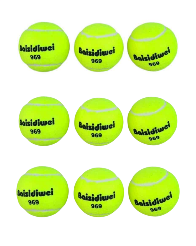 9’lu Tenis Topu Seti Profesyonel ve Amatör Kullanım İçin İdeal - Lisinya