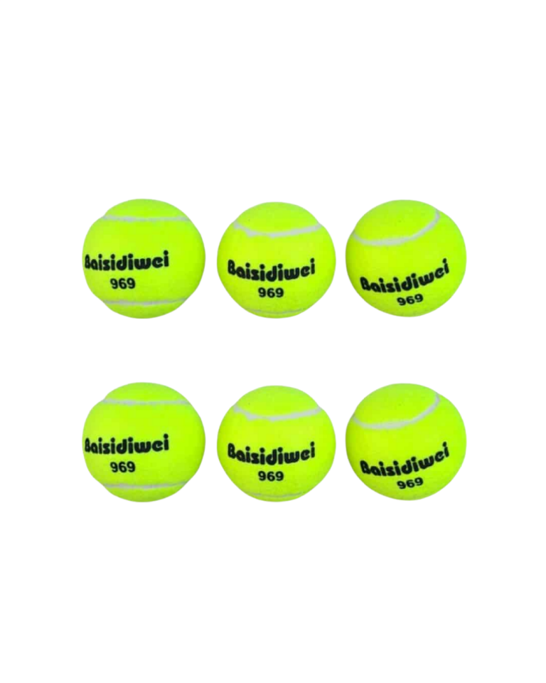 Dayanıklı Tenis Topu 6’lı Set Yüksek Zıplama ve Uzun Ömür - Lisinya