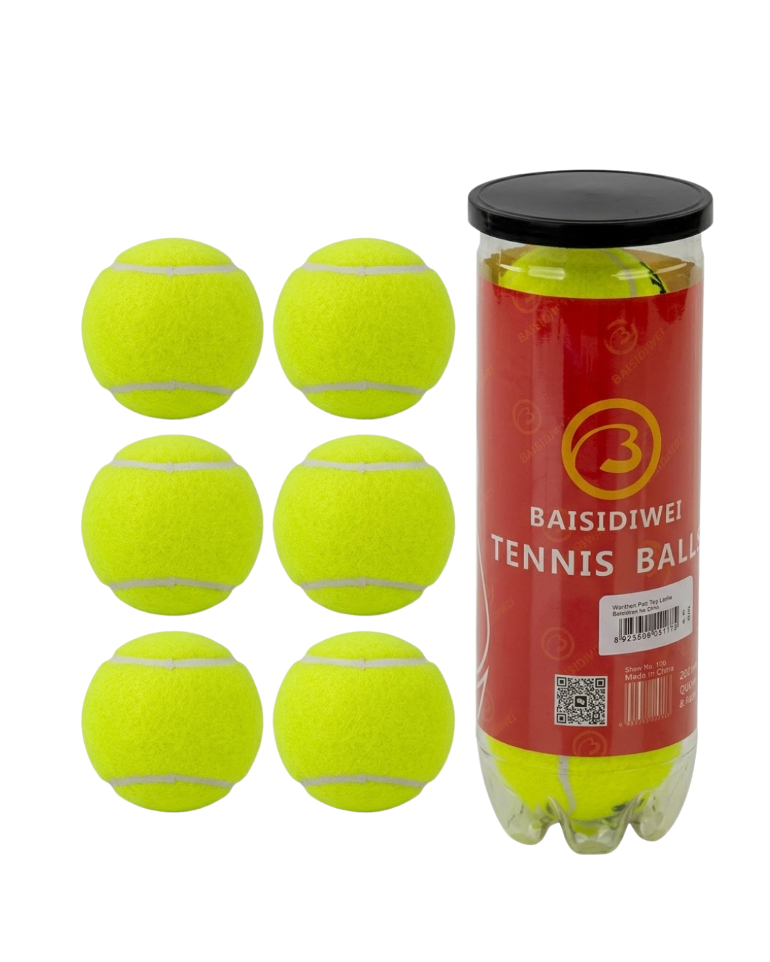 6’lı Tenis Topları Seti Spor ve Eğlence İçin İdeal Performans - Lisinya