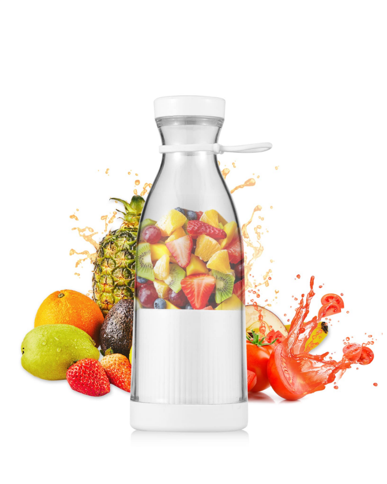 Kablosuz Taşınabilir Blender 380 ml Smoothie Milkshake Meyve Karıştırıcı - Lisinya