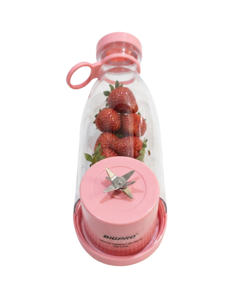 Mini Blender USB Şarjlı Smoothie Hazırlayıcı Kolay Temizlenebilir Tasarım - Lisinya