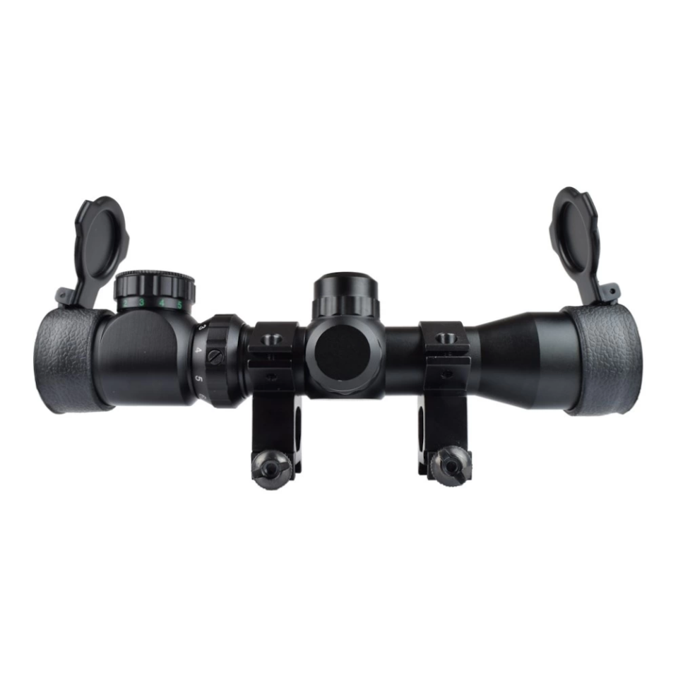 2-6x28  Zoomlu Av Tüfeği Dürbünü  Hedef çizgili,çıft Işıklı ( Lisinya )