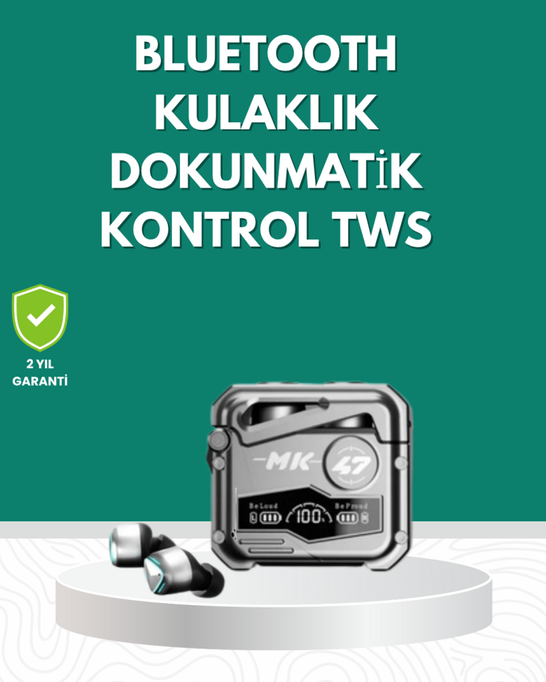 Hızlı Şarj Edilebilen Kablosuz Kulaklık – Uzun Süreli Kullanım için Tasarlandı - Lisinya