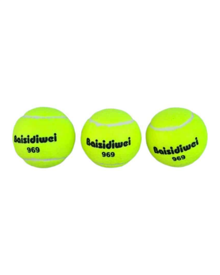 Tenis Topu 3’lü Set Dayanıklı Antrenman ve Maç Topları - Lisinya
