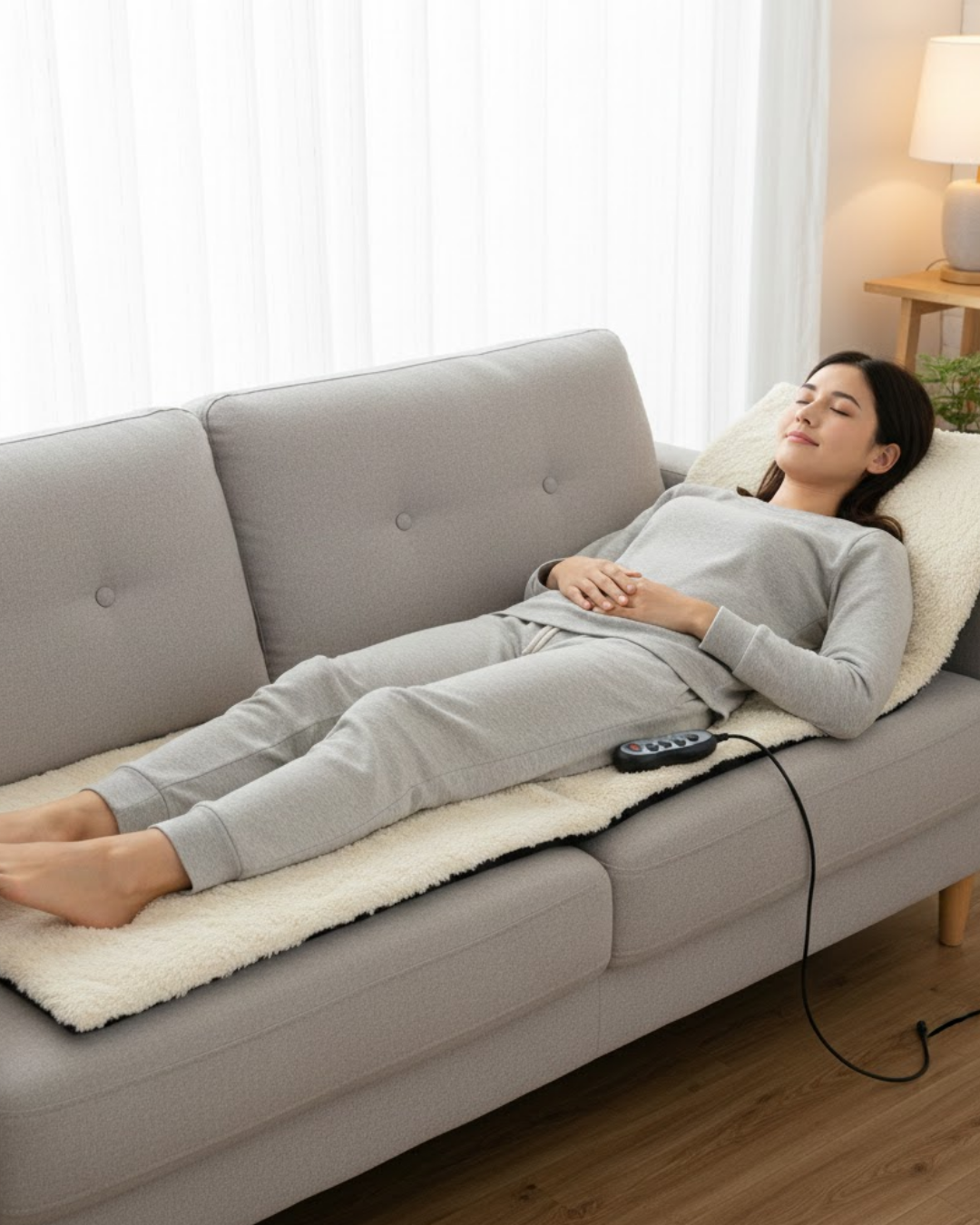 Full Body Masaj Minderi Isı ve Titreşim Destekli - Lisinya