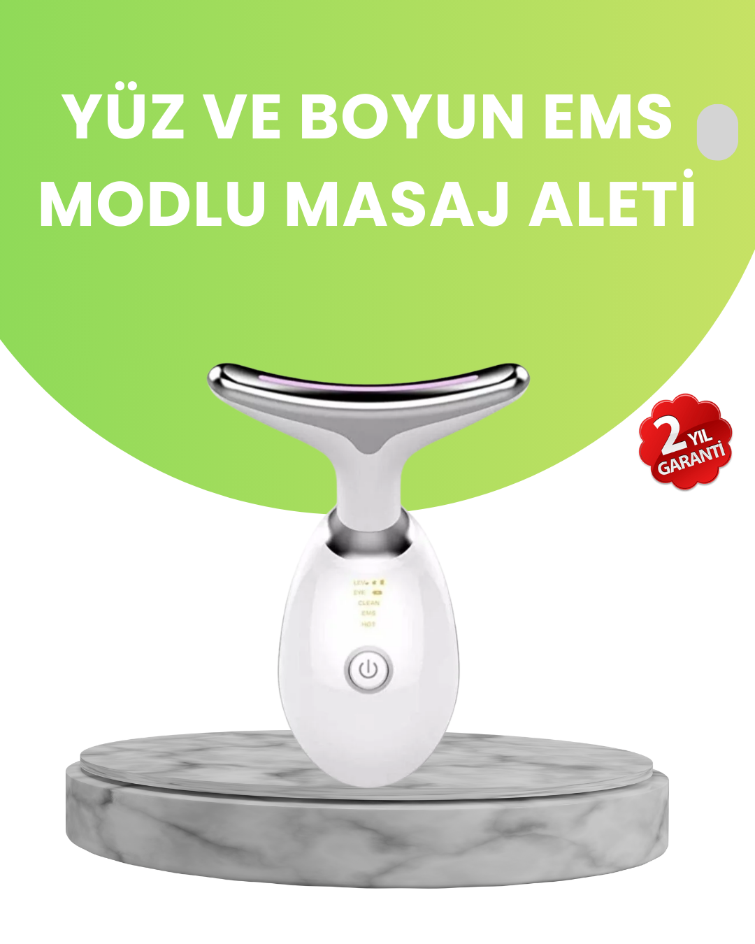 Kırışıklık Azaltıcı LED Işık Cilt Bakım Aleti 7 Renk - Lisinya