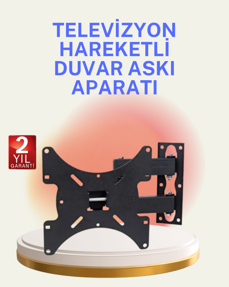 Hareketli TV Duvar Askı Aparatı 22–49 İnç Uyumlu - Lisinya