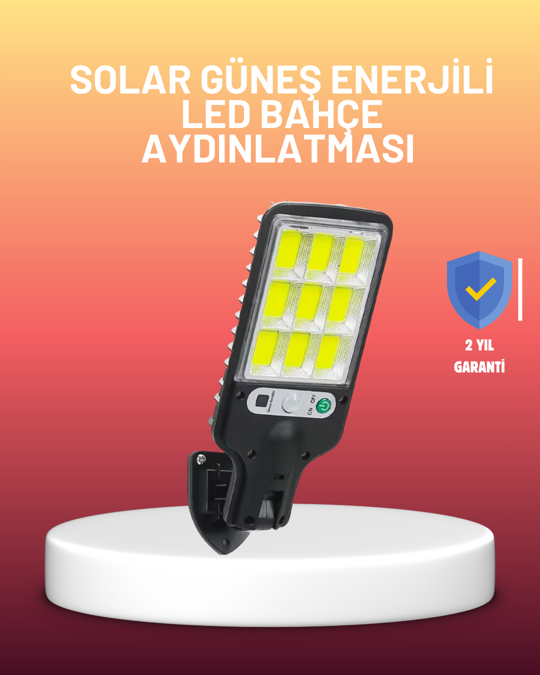 YamanHobi Sensörlü Dış Mekan Duvar Lambası
