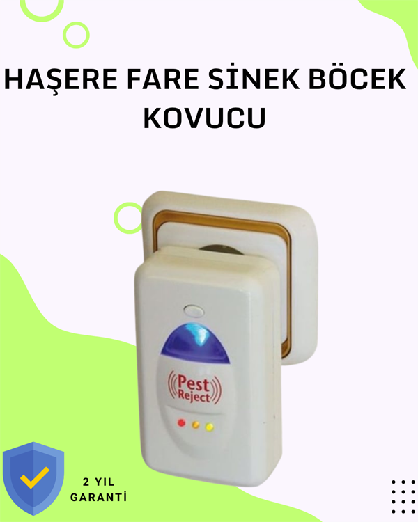 Bakım Gerektirmeyen Ultrasonik Haşere Kovucu – Uzun Ömürlü Kullanım - Lisinya