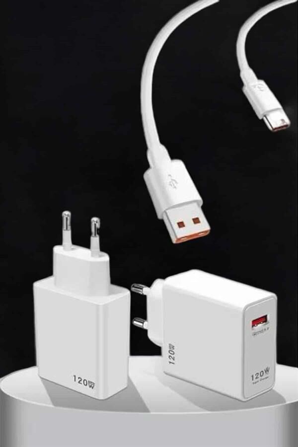 Type-C 120W Şarj Aleti Hızlı Şarj Turbo - Lisinya